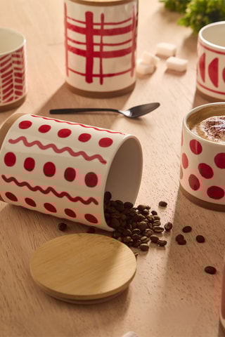 Frasco de café em cerâmica Mandala - 65 cl