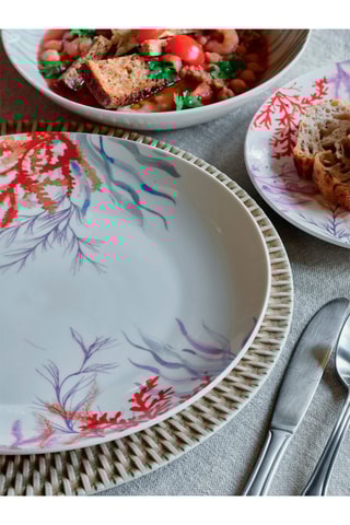 Serviço de porcelana Madison Pacifico - 18 peças