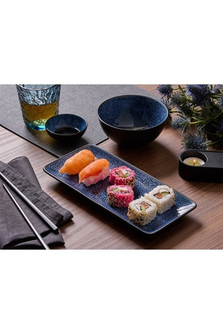 Serviço de sushis de porcelana Portata Futari - 8 peças