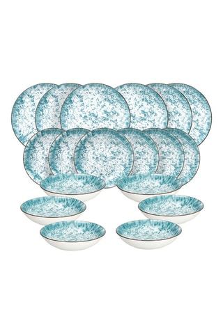 Serviço em porcelana Madison Kalos - 18 peças 