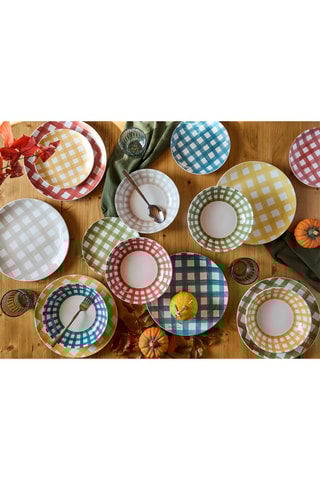 Serviço de porcelana Madison Caledonia - 18 peças