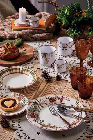 Caminho de mesa - Bege - 40 x 120 cm