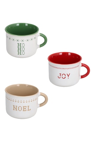 3 chávenas de expresso em grés - 10 cl