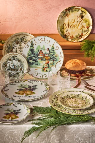 Prato raso em porcelana - 31 cm