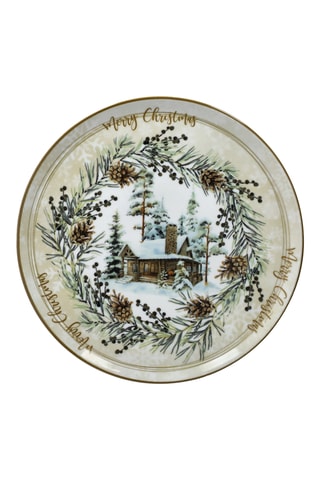 Prato raso em porcelana - 31 cm