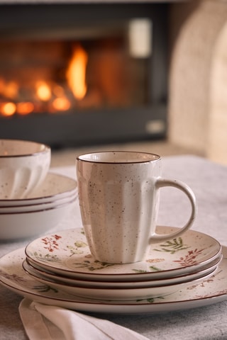 6 canecas em porcelana New Bone China - 32 cl