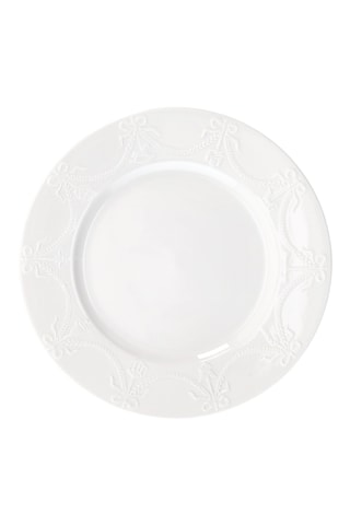 6 pratos para sobremesa em porcelana New Bone China - 20 cm