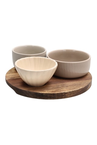 Serviço em grés - 4 peças