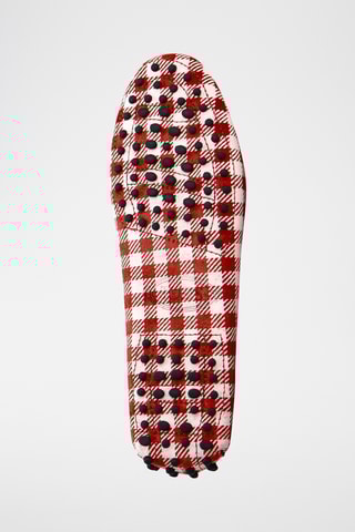 Mocasines de piel - Rojo