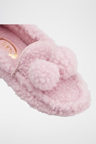 Mocasines de lana - Rosa