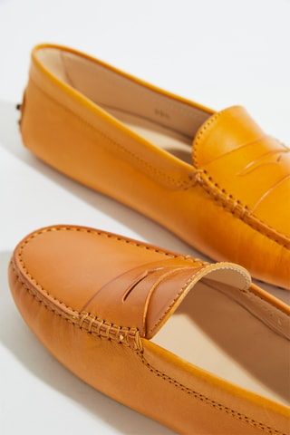 Mocasines de piel - Marrón claro