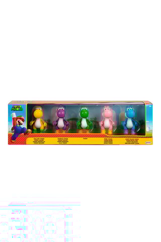 5 figurines Yoshi Super Mario Dès 3 ans