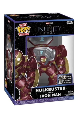 2 figurines Hulkbuster Iron Man Avengers Marvel
