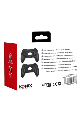 Double pads pour Joy-Con Switch 2 - Noir