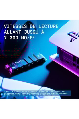 Disque dur SSD interne - PS5 et PC - 1 TB