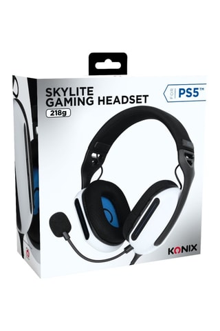 Casque Gaming - Compatibilité PS5 - Noir et blanc