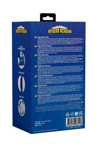 Double support casque lumineux KONIX MHA - Bleu