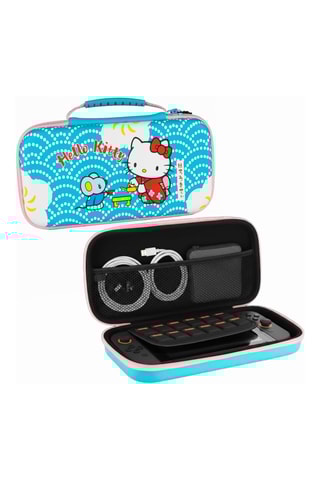 Housse de protection Hello Kitty pour Nintendo Switch 2 - Bleu clair
