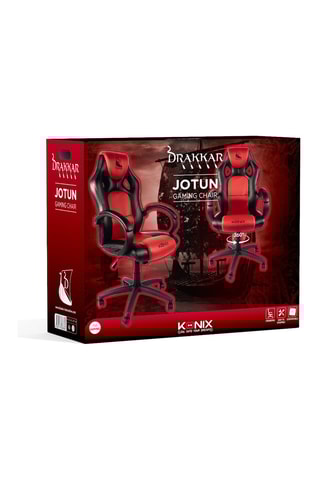 Chaise de gaming à roulette Drakkar Jotun