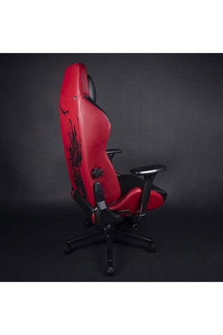 Chaise de gaming à roulettes  Odin Rouge et noir