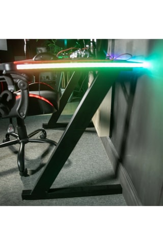 Bureau gaming rétroéclairé - 120 x 75 x 30 cm