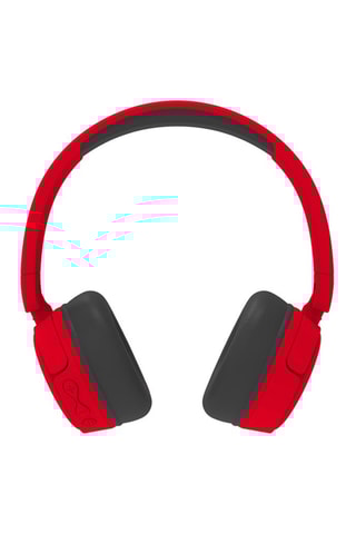 Casque audio stéréo - Blanc et rouge