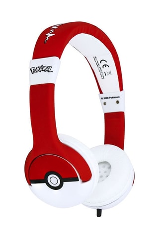 Casque audio - Blanc et rouge