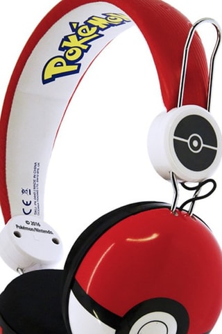 Casque audio - Blanc et rouge