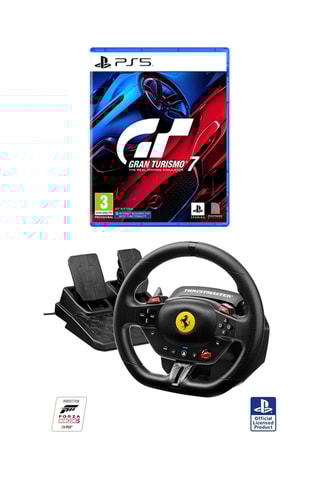 	Volant T98-P Ferrari et Pédalier T2PM - PS5, PS4 et PC; Gran Turismo 7 - PS5