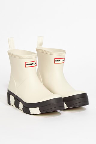 Regenlaarzen - Wit en Zwart