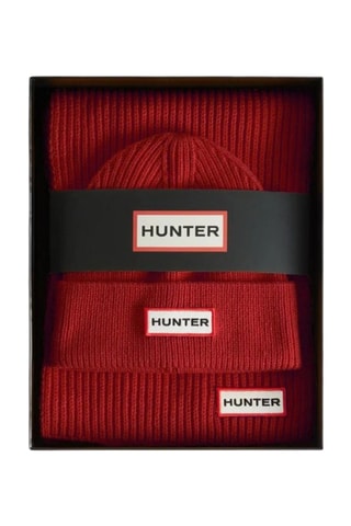 Muts en Sjaal - Rood