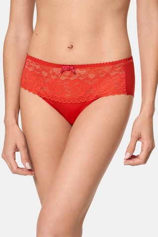 Shorty Flower Elégance - Coquelicot