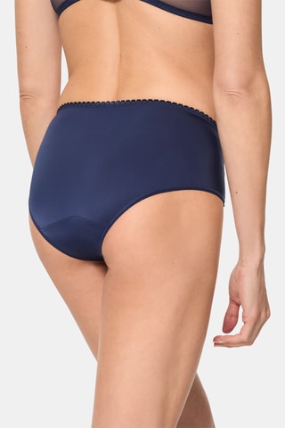 Shorty Flower Elégance - Bleu