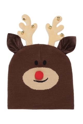 Gorro con orejas - Marrón