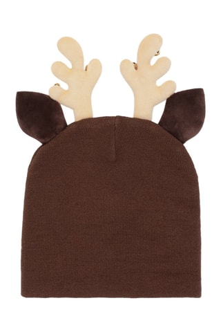 Gorro con orejas - Marrón