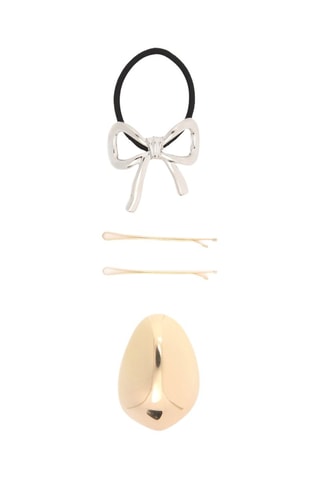 Conjunto de 4 piezas - Negro y dorado