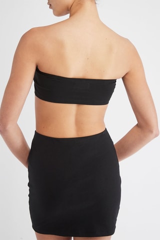 Top bandeau - Negro