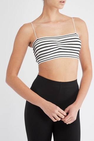 Top bandeau - Blanco