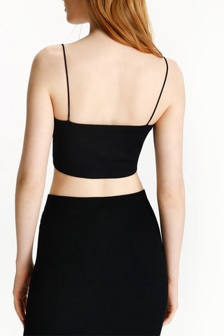 Crop top - Negro