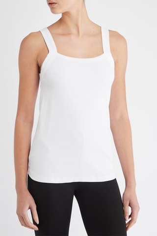 Camiseta de tirantes - Blanco