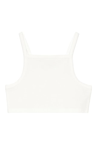 2 camisetas de tirantes - Blanco y negro