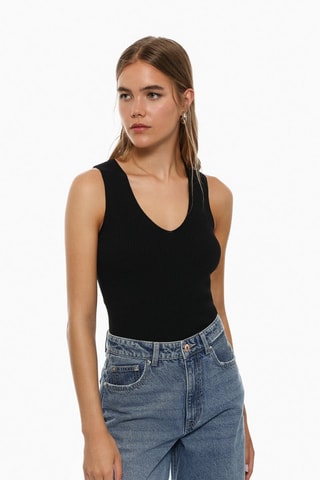 Camiseta de tirantes - Negro