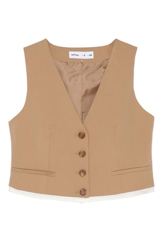 Chaleco - Beige claro