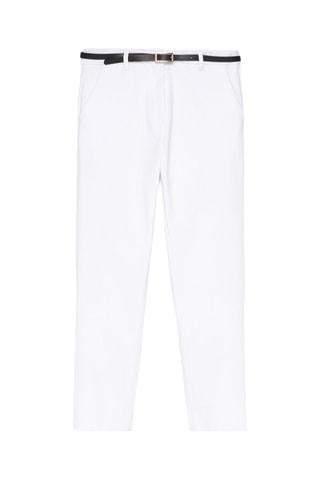 Pantalón slim fit - Blanco