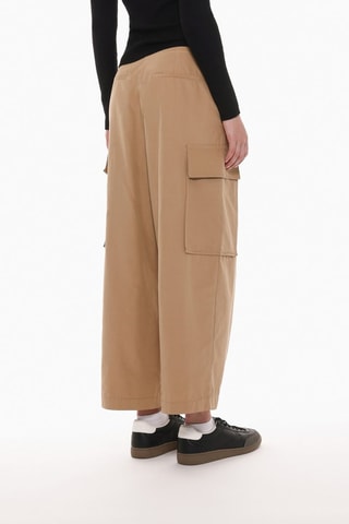 Pantalón cargo - Beige