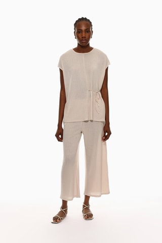 Pantalón 7/8 - Beige