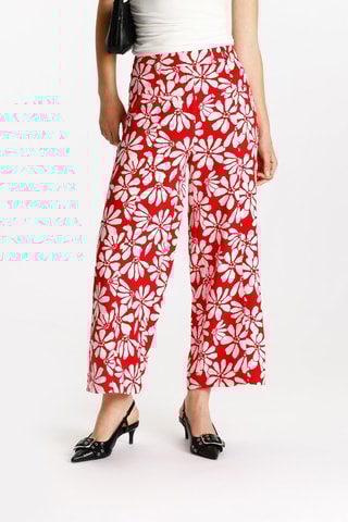 Pantalón - Rojo y blanco