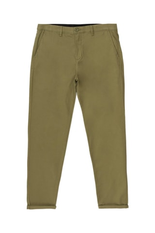 Pantalón chino skinny fit - Verde oliva