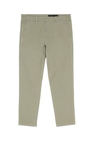 Pantalón chino slim fit - Verde oliva