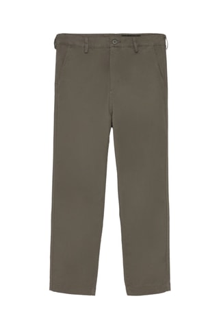 Pantalón chino relaxed fit - Gris oscuro